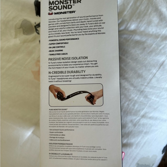 N-Tune Headphones-New in Box - Picture 3 of 4